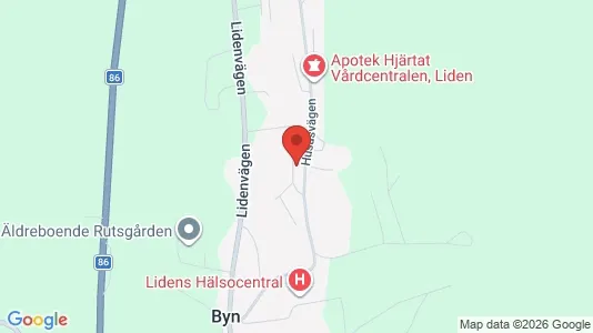 Lägenheter att hyra i Sundsvall - kort over placeringen