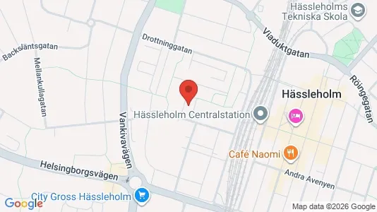 Lägenheter att hyra i Hässleholm - kort over placeringen