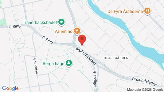 Lägenheter att hyra i Linköping - kort over placeringen