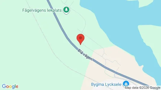 Lägenheter att hyra i Lycksele - kort over placeringen