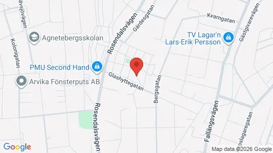 Lägenheter att hyra i Arvika - kort over placeringen