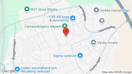 Lägenheter att hyra i Område ej specificerat - kort over placeringen