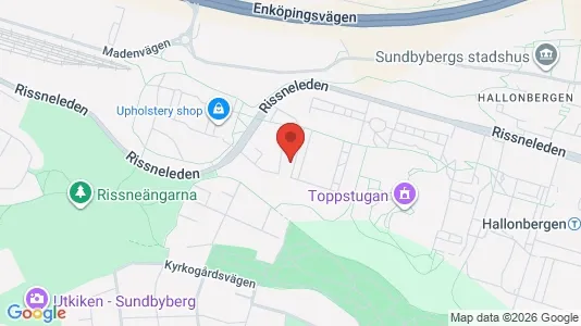 Lägenheter att hyra i Sundbyberg - kort over placeringen