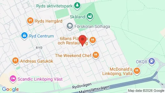 Lägenheter att hyra i Linköping - kort over placeringen