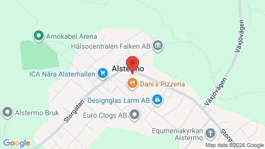 Lägenheter att hyra i Uppvidinge - kort over placeringen