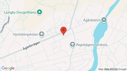Lägenheter att hyra i Ljungby - kort over placeringen