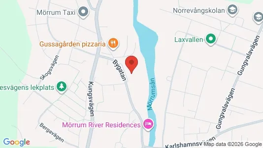 Lägenheter att hyra i Karlshamn - kort over placeringen