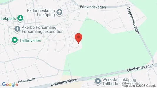 Lägenheter att hyra i Linköping - kort over placeringen