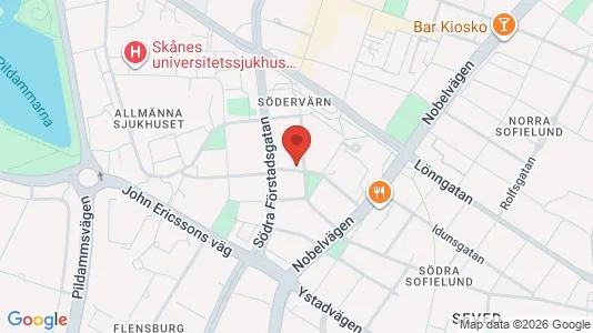 Lägenheter att hyra i Malmö Centrum - kort over placeringen