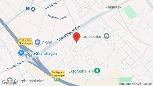 Lägenheter att hyra i Norrköping - kort over placeringen