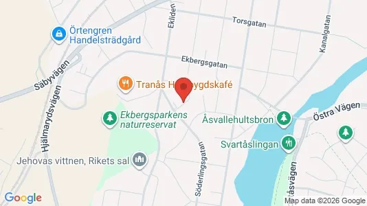 Lägenheter att hyra i Tranås - kort over placeringen