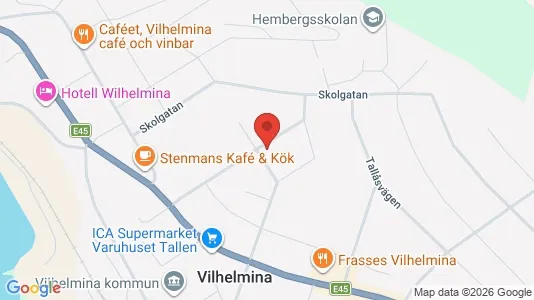 Lägenheter att hyra i Vilhelmina - Bild från Google Street View