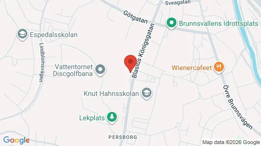 Lägenheter att hyra i Ronneby - kort over placeringen