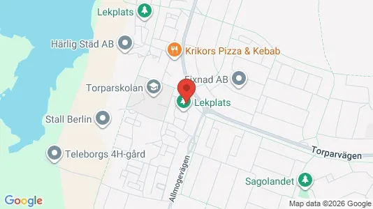Lägenheter att hyra i Växjö - kort over placeringen