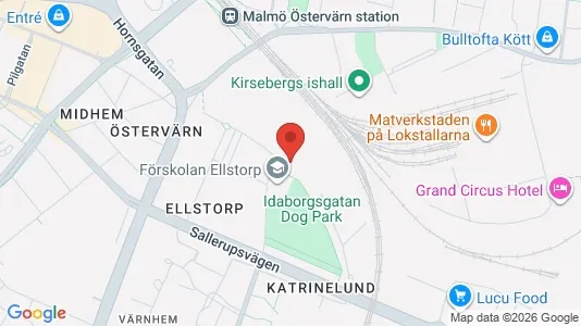 Lägenheter att hyra i Malmö Centrum - kort over placeringen