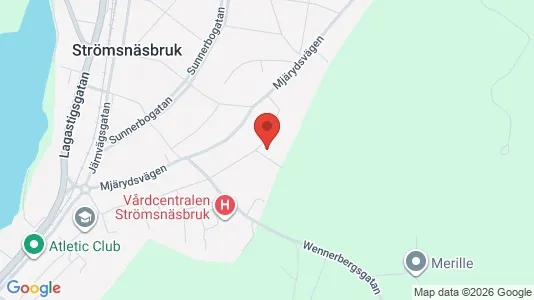 Lägenheter att hyra i Markaryd - kort over placeringen