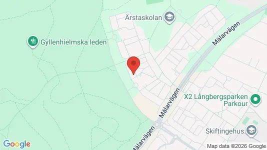 Lägenheter att hyra i Eskilstuna - kort over placeringen