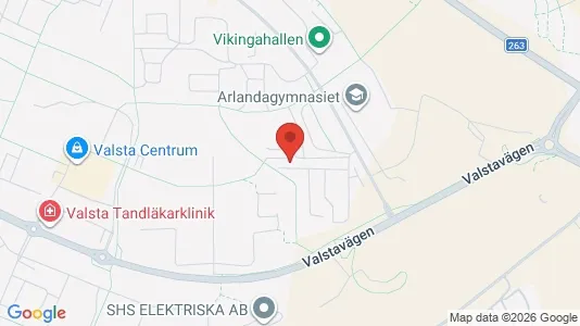 Rum att hyra i Sigtuna - kort over placeringen