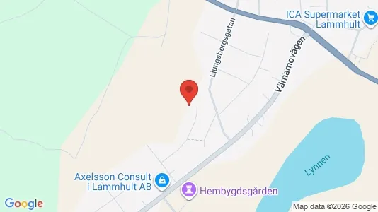 Lägenheter att hyra i Växjö - kort over placeringen