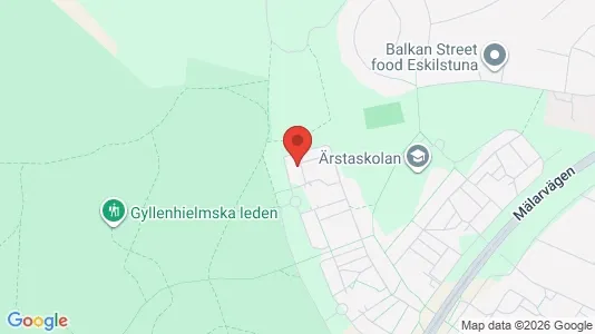 Lägenheter att hyra i Eskilstuna - kort over placeringen