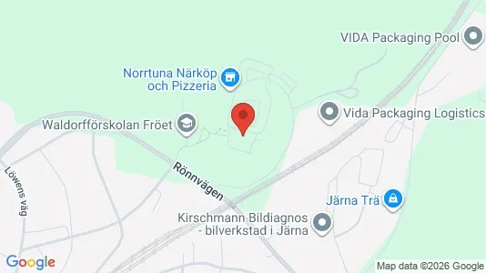 Lägenheter att hyra i Södertälje - kort over placeringen