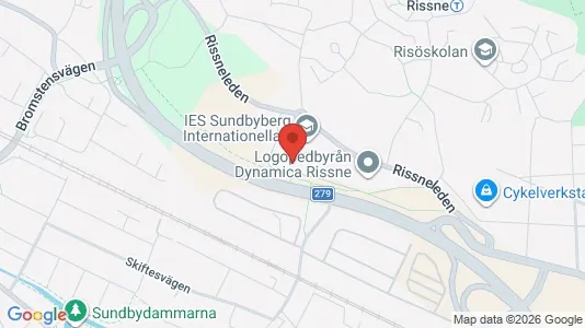 Lägenheter att hyra i Sundbyberg - kort over placeringen