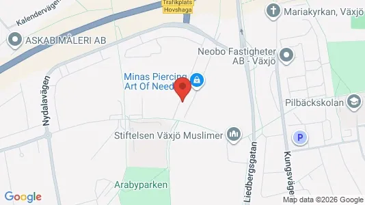 Lägenheter att hyra i Växjö - Bild från Google Street View