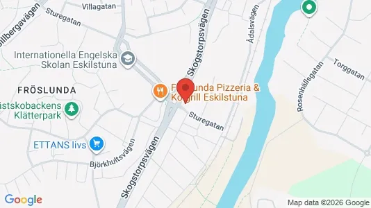 Lägenheter att hyra i Eskilstuna - kort over placeringen