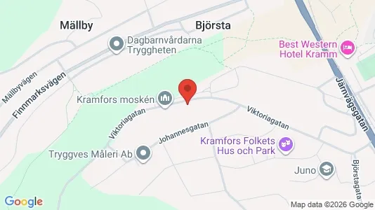 Lägenheter att hyra i Kramfors - Bild från Google Street View