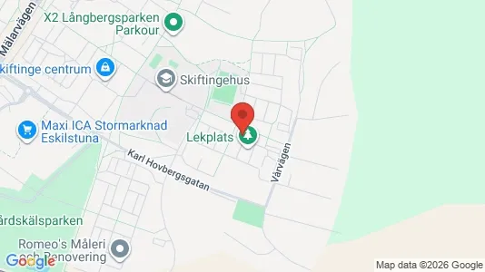 Lägenheter att hyra i Eskilstuna - kort over placeringen