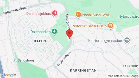 Lägenheter att hyra i Söderort - kort over placeringen