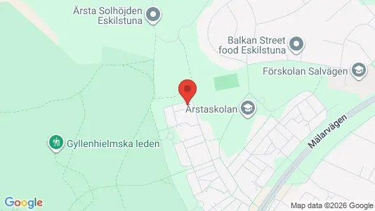 Lägenheter att hyra i Eskilstuna - kort over placeringen
