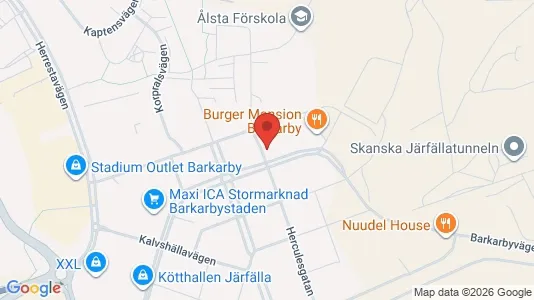 Lägenheter att hyra i Järfälla - kort over placeringen