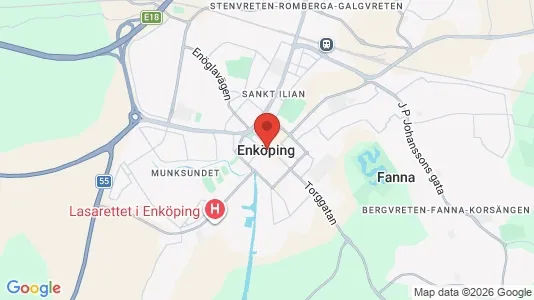 Lägenheter att hyra i Enköping - Bild från Google Street View