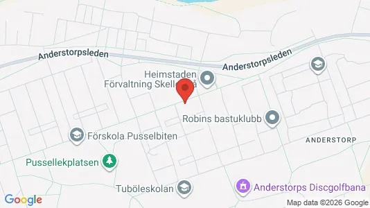 Lägenheter att hyra i Skellefteå - kort over placeringen