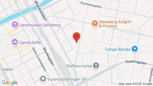 Lägenheter att hyra i Gävle - Bild från Google Street View