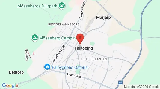 Lägenheter att hyra i Falköping - Bild från Google Street View
