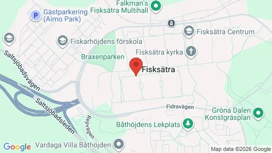 Lägenheter att hyra i Nacka - kort over placeringen