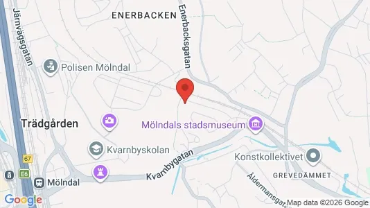 Lägenheter att hyra i Mölndal - Bild från Google Street View
