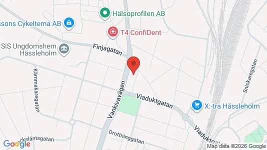 Lägenheter att hyra i Hässleholm - Bild från Google Street View
