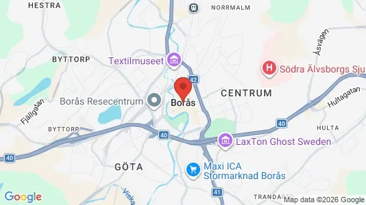 Lägenheter att hyra i Borås - Bild från Google Street View