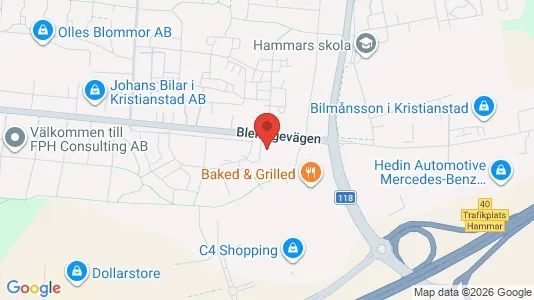 Lägenheter att hyra i Kristianstad - Bild från Google Street View