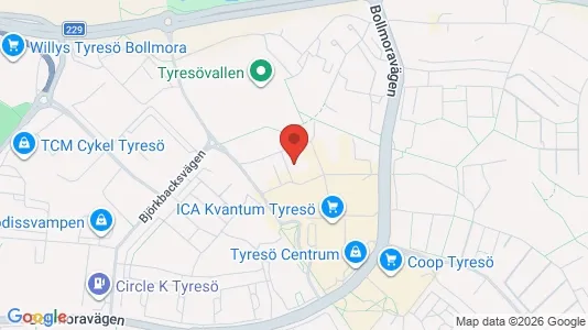 Lägenheter att hyra i Tyresö - Bild från Google Street View