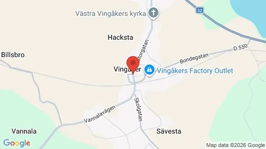 Lägenheter att hyra i Vingåker - Bild från Google Street View