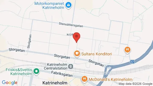 Lägenheter att hyra i Katrineholm - Bild från Google Street View