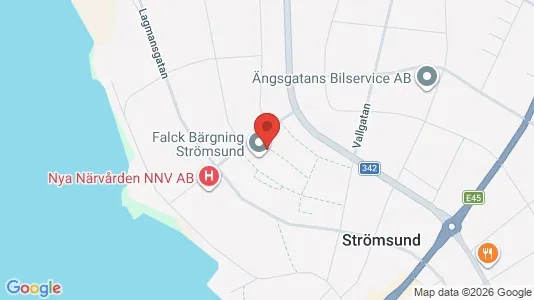 Lägenheter att hyra i Strömsund - Bild från Google Street View