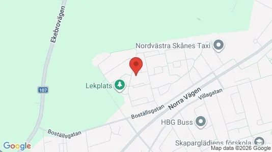 Lägenheter att hyra i Bjuv - Bild från Google Street View