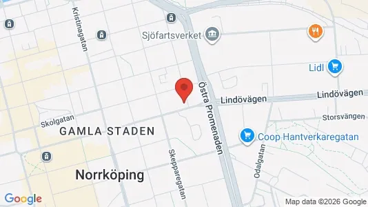 Lägenheter att hyra i Norrköping - Bild från Google Street View