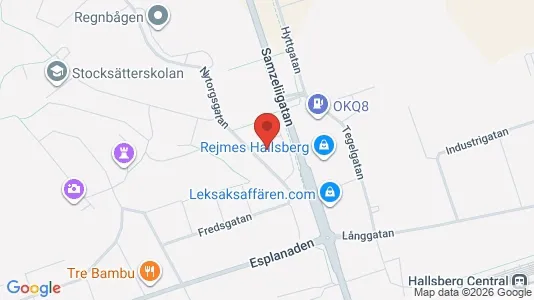Lägenheter att hyra i Hallsberg - Bild från Google Street View
