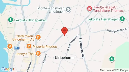 Lägenheter att hyra i Ulricehamn - Bild från Google Street View